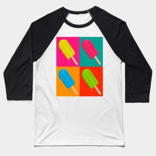 POPsicle Art Baseball T-Shirt